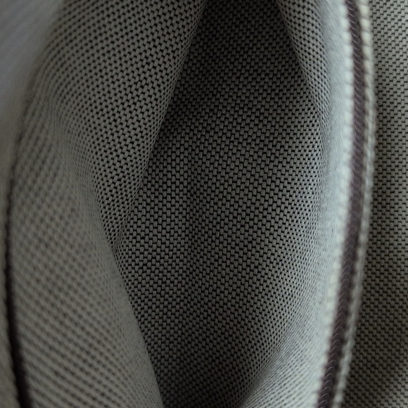 Vintage Dooney and Bourke - Vachetta Leather White & Blue Monogram Satchel - Picture 11 of 12